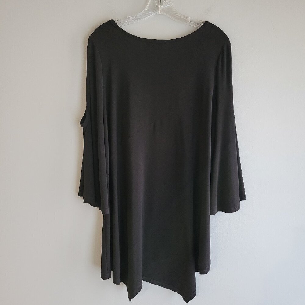 Joseph Ribkoff Bell Sleeve Blouse Size 10 - Picture 3 of 7